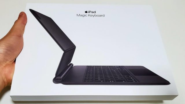 【Magic Keyboard レビュー】最高の操作性を手に入れる「高級スタンド」【iPad  Pro】